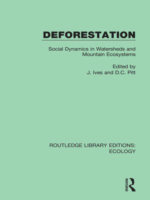 cover image of Deforestation
